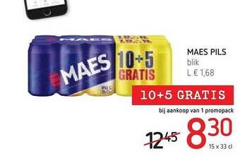 Spar Colruyt Maes pils aanbieding