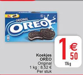 Cora Koekjes oreo aanbieding