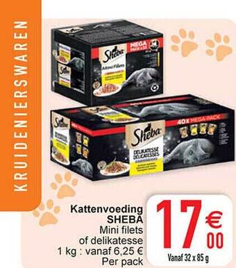 Cora Kattenvoeding sheba aanbieding