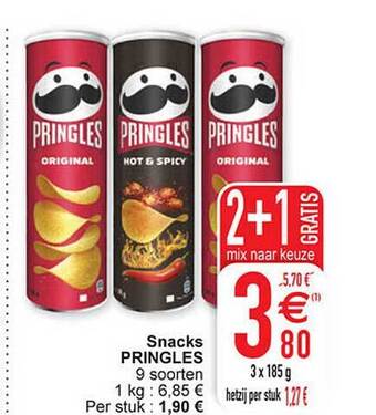 Snacks pringles
