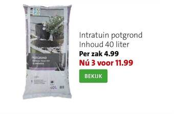 Intratuin Intratuin potgrond aanbieding