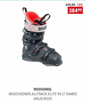 Rossignol skischoenen alltrack elite 90LT dames grijs/roze