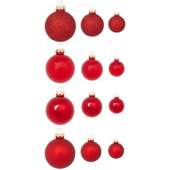 Glazen kerstballen