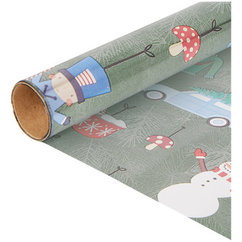 Action Kerst metaalfolie aanbieding