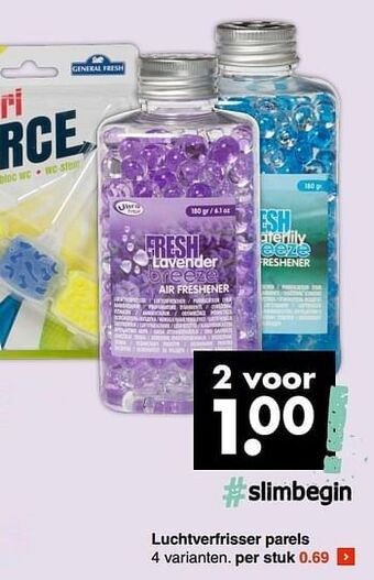 Luchtverfrisser parels
