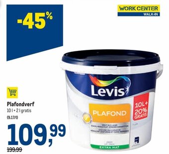 Makro Levis plafondverf aanbieding