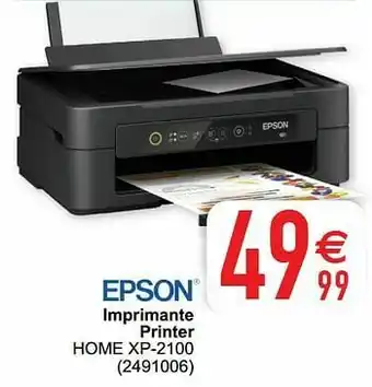 Cora Epson imprimante printer home xp-2100 aanbieding
