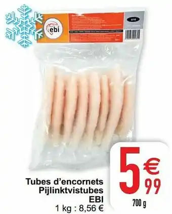 Cora Tubes d`encornets pijlinktvistubes ebi aanbieding