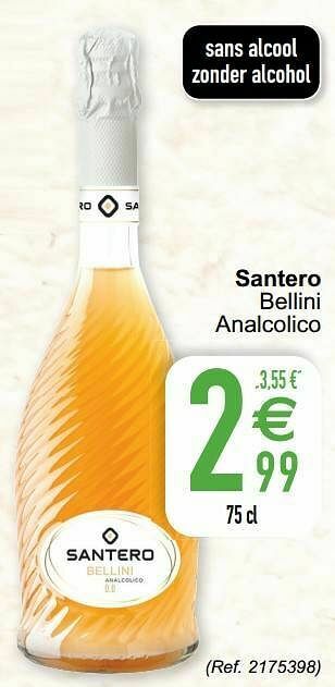 Santero bellini analcolico