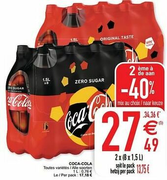 Cora Coca-cola aanbieding