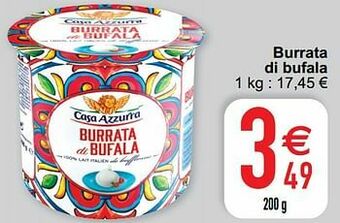 Cora Burrata di bufala aanbieding