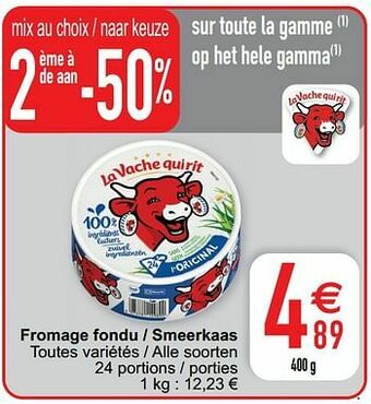 Fromage fondu - smeerkaas