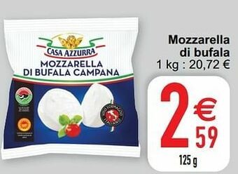 Cora Mozzarella di bufala aanbieding