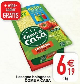Cora Lasagne bolognese come a casa aanbieding