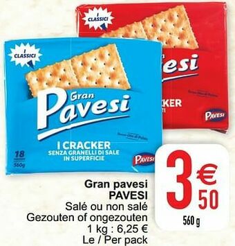 Cora Gran pavesi pavesi aanbieding