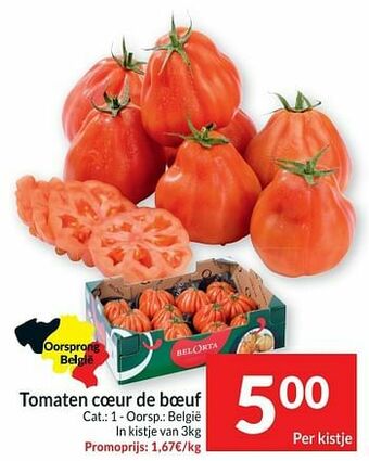 Intermarché Tomaten coeur de boeuf aanbieding