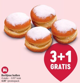 Berlijnse Bollen 4 Stuks