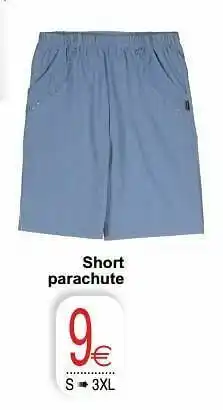Cora Short parachute aanbieding
