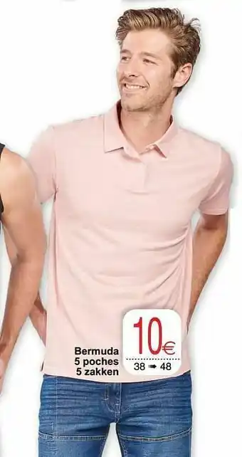 Cora Bermuda 5 poches 5 zakken aanbieding