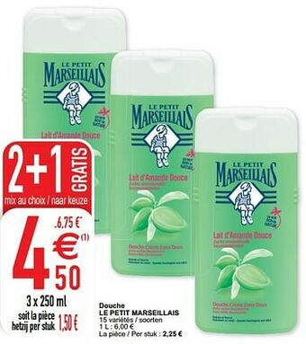 Cora Douche le petit marseillais aanbieding