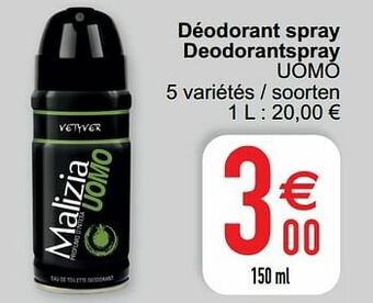 Cora Déodorant spray deodorantspray uomo aanbieding