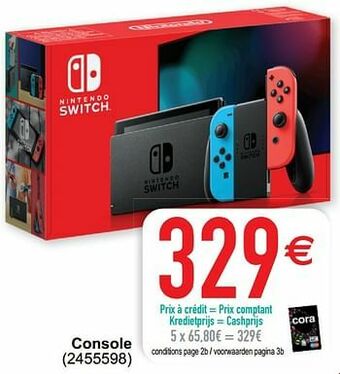 Cora Console aanbieding