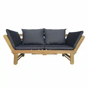 Leen Bakker Loungebank Murcia - grijs - Leen Bakker aanbieding