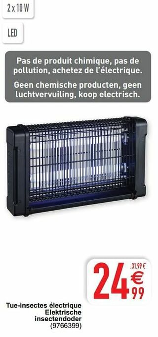 Cora Tue-insectes électrique elektrische insectendoder aanbieding