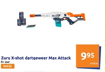 Action Zuru X-shot Dartgeweer Max Attack aanbieding