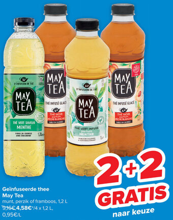 Carrefour Geinfuseerde thee May Tea aanbieding