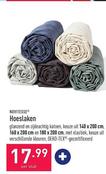 ALDI Hoeslaken aanbieding