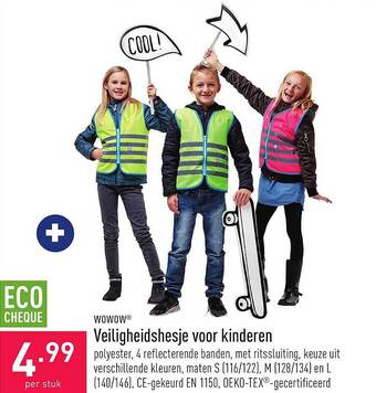 ALDI Veiligheidshesje voor kinderen aanbieding