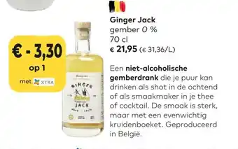 Bio Planet Ginger jack gember 0% 70cl aanbieding