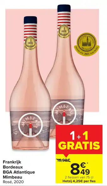 Carrefour Market Frankrijk Bordeaux BGA Atlantique Mimbeau aanbieding