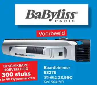 Baardtrimmer E827E