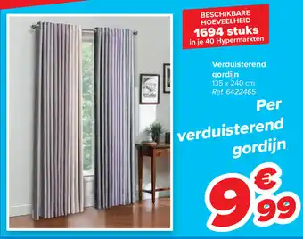 Verduisterend gordijn