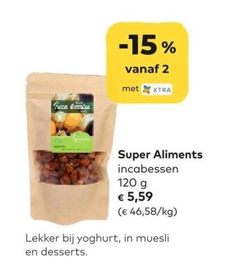 Bio Planet Super aliments incabessen aanbieding