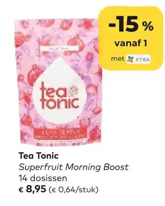Tea tonic super fruit morning boost