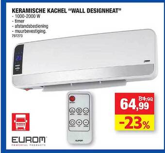 Hubo Keramische kachel aanbieding