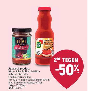 Delhaize Aziatisch product aanbieding