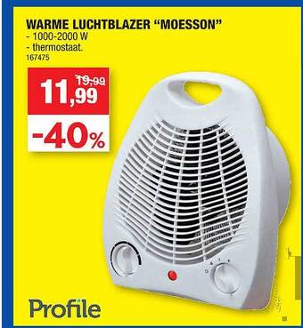 Hubo Warme luchtblazer aanbieding