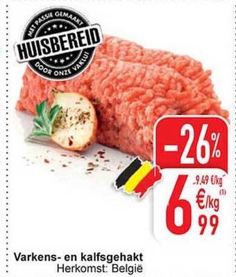 Cora Varkens- en kalfsgehakt aanbieding