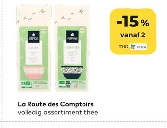 Bio Planet La route des comptoirs volledig assortiment thee aanbieding