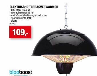 Hubo Elektrische terrasverwarmer aanbieding