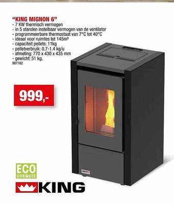Hubo "king mignon 6" aanbieding bij hubo aanbieding