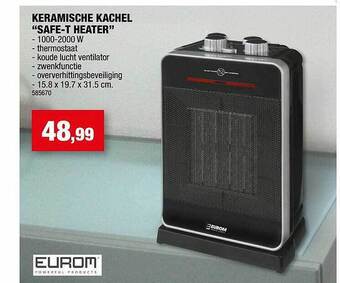 Hubo Keramische kachel aanbieding