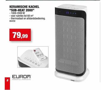 Hubo Keramische kachel aanbieding