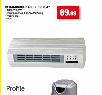 Hubo Keramische kachel aanbieding