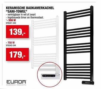 Hubo Keramische badkamerkachel aanbieding