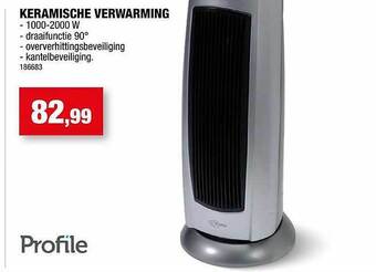 Hubo Profile keramische verwarming aanbieding